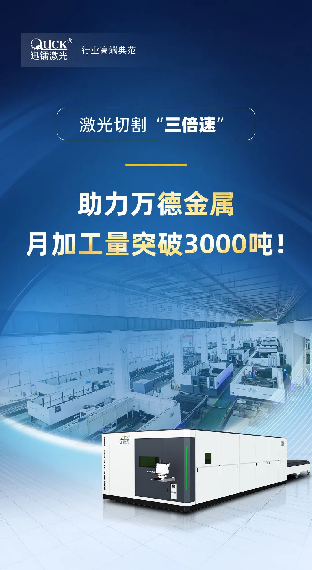 客戶案例 | 激光切割“三倍速”，助力萬德金屬月加工量突破3000噸！(圖2)